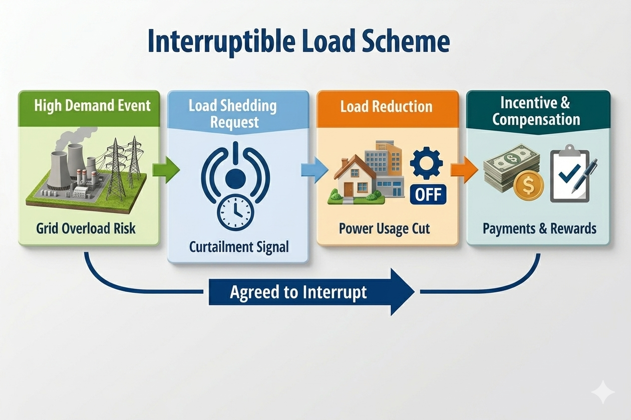 Interruptible Load Diagram